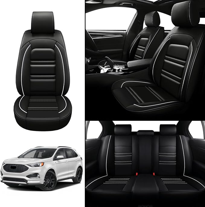 Seat Covers for Ford Edge 2007-2024 | 5-Seats Leather Seat Covers - Image 2