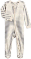 Colored Organics Baby Zip-Up Footed Sleeper by ColoredOrganics