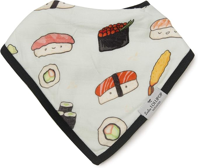 Loulou Lollipop Muslin Bandana Bib Drool Bib Set - Image 2