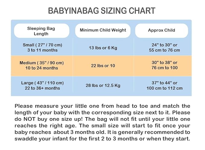 BABYINABAG Very Warm 2.5 Tog Quilted Winter Model Baby Sleep Bag or Sack - Image 4