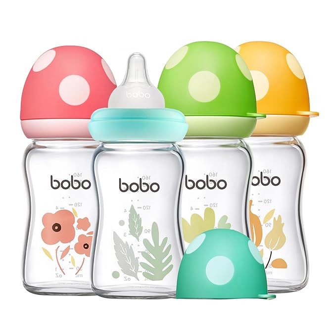 YOHKOH Natural Glass Baby Bottle by Home