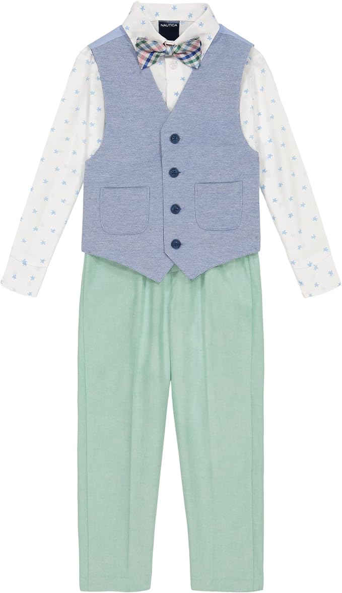 Nautica Boys' 4-Piece Formal Suit Set by Nautica
