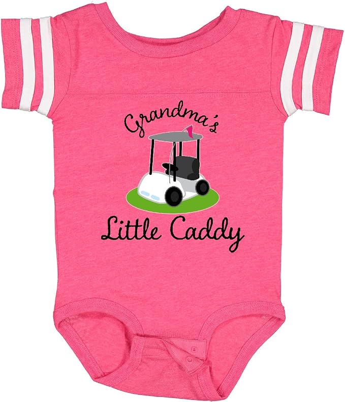 inktastic Grandma's Little Caddy Golf Baby Bodysuit by Inktastic