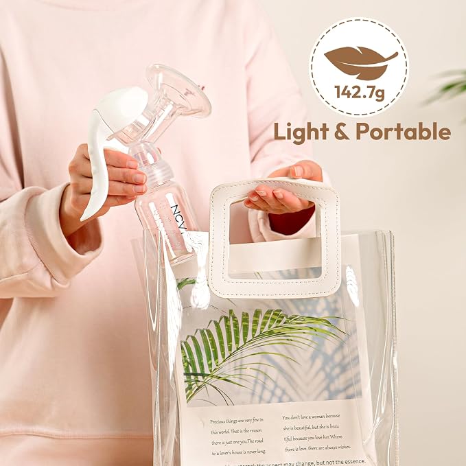NCVI Manual Breast Pump for Breastfeeding Small Nipple, 20mm Silicone Soft - Image 5