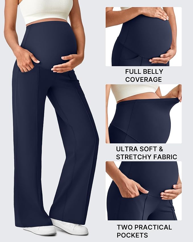 G4Free Maternity Dress Yoga Pants - Image 3