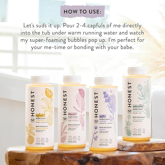 The Honest Company Foaming Bubble Bath | Gentle - Image 6