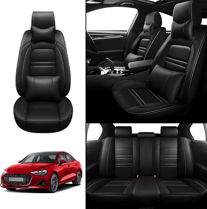Car Seat Covers for Audi a3 2006-2025 | 5-Seats Seat Covers, Waterproof Seat - Image 2