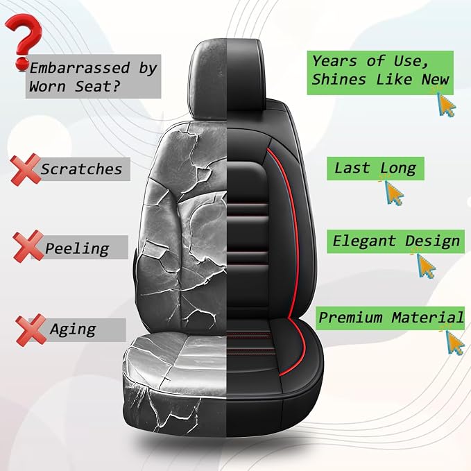 Seat Cover for kia Optima 2003-2020 | Car Seat Covers Front Seats, Waterproof - Image 6