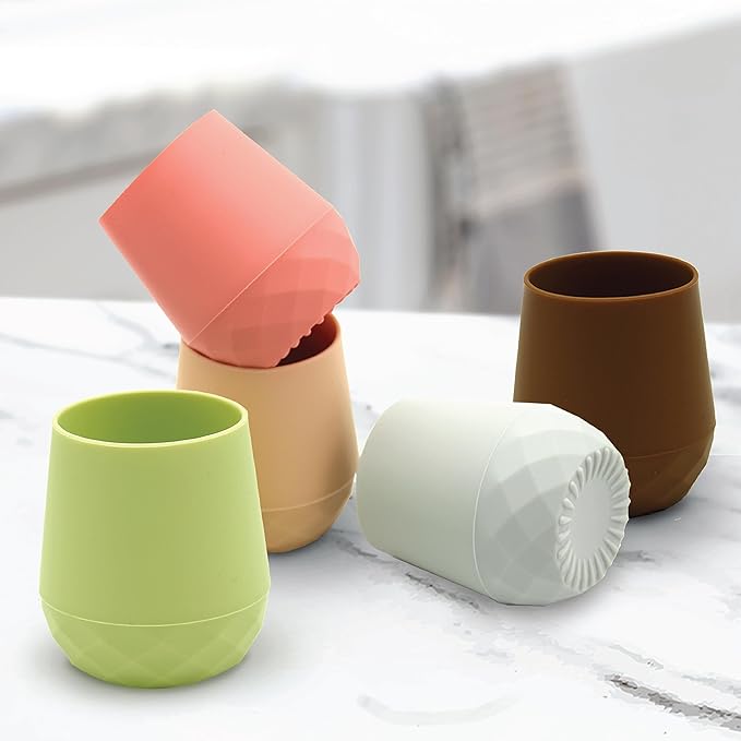 2 Pack Tiny Cup for 4+ Months | Silicone Baby Cups 6-12 Months, Infant Training - Image 6