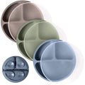 WeeSprout Suction Plates with Lids by WeeSprout