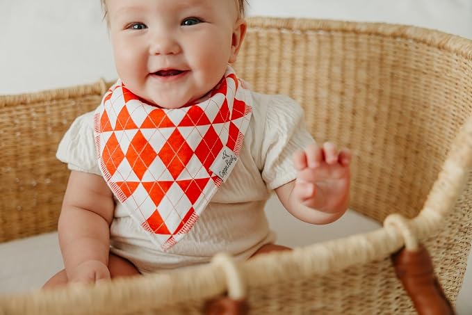 Copper Pearl Baby Bandana Drool Bibs - Image 6