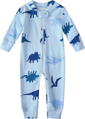 Owlivia Organic Cotton Baby Boy Girl Zip up Sleep 'N Play Pjs, Long Sleeve by Owlivia