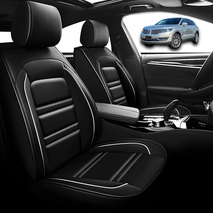Seat Cover for Lincoln mkx 2007-2018 | Car Seat Covers Front Seats, Waterproof - Image 2
