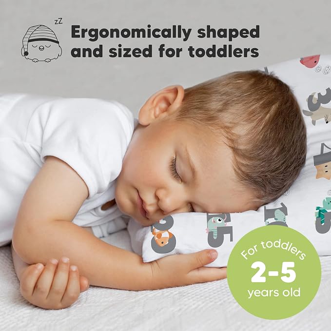 Toddler Pillow with Pillowcase - Image 2