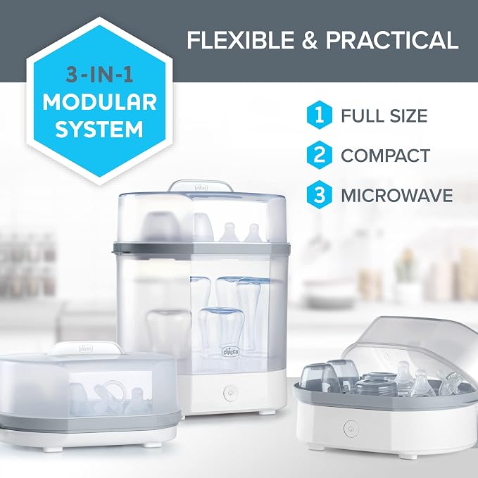 Chicco 3-in-1 Modular Electric Steam Sterilizer - Image 3