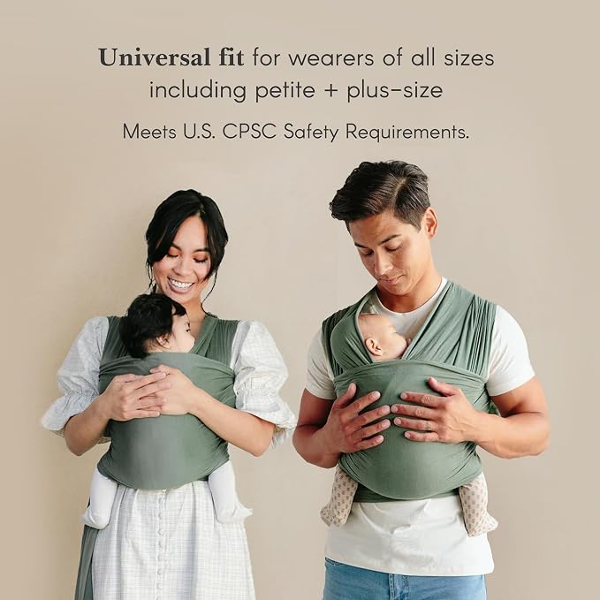 Solly Baby Wrap, Buttery-Soft Baby Carrier Newborn to Toddler 8-25 Lbs. - Image 3