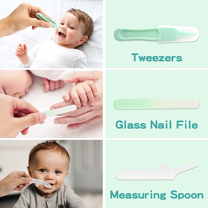 Baby Grooming Kit, Electric Safety Nail Trimmer Baby Nursery Kit，Infant Safety - Image 5