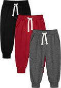 HXP 3 Pack Toddler Sweatpants Cotton Toddler Boys Girls Unisex Sweatpants Pants by Unknown
