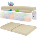 Comfortable Baby Bath Kneeler and Elbow Rest Pad Set – Thick Memory Foam Bath by Toodly