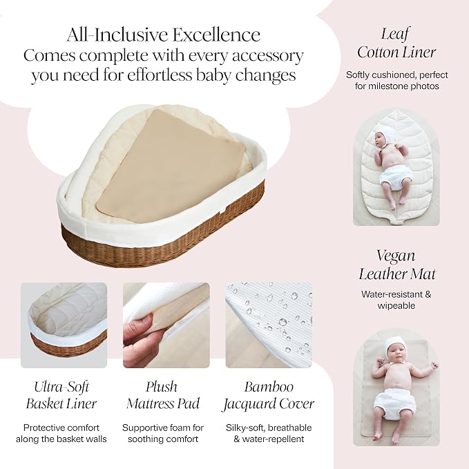 BEBE BASK Premium Baby Changing Basket - Image 5