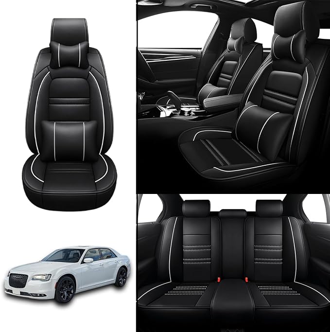 Car Seat Covers for Chrysler Car 300 2005-2023 | 5-Seats Seat Covers, - Image 2