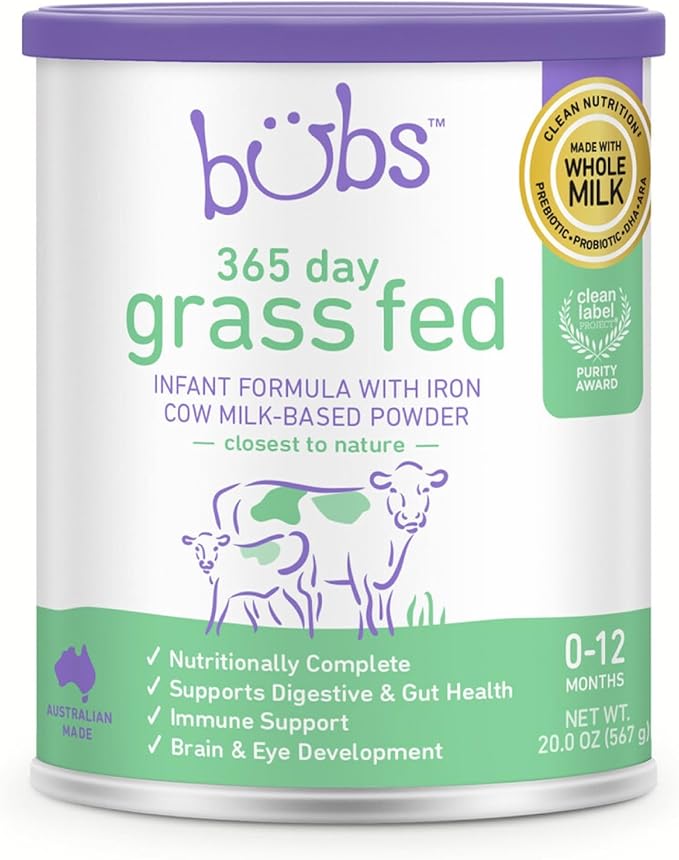 Bubs 365 Day Grass Fed Infant Formula by AussieBubs