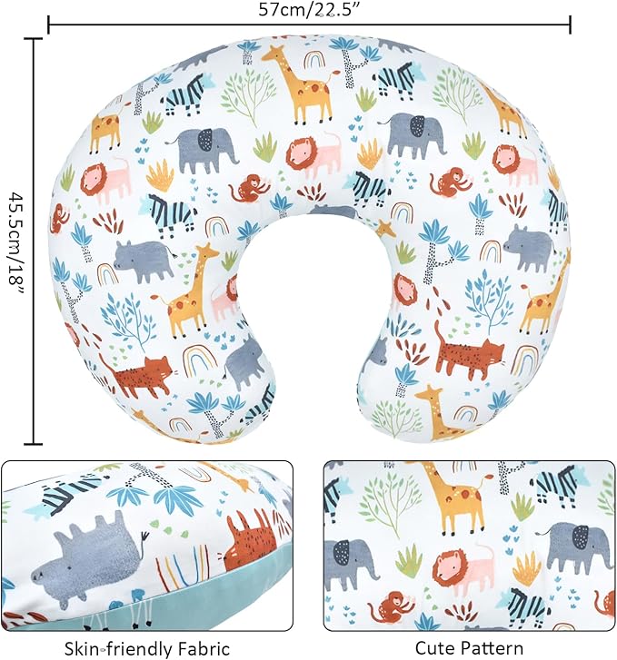 Winmany Baby Nursing Pillow Cover Newborn Removable Breastfeeding Pillowcover - Image 4