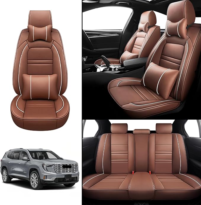 Car Seat Covers for gmc Acadia 2016-2025 | 5-Seats Seat Covers, Waterproof Seat - Image 2