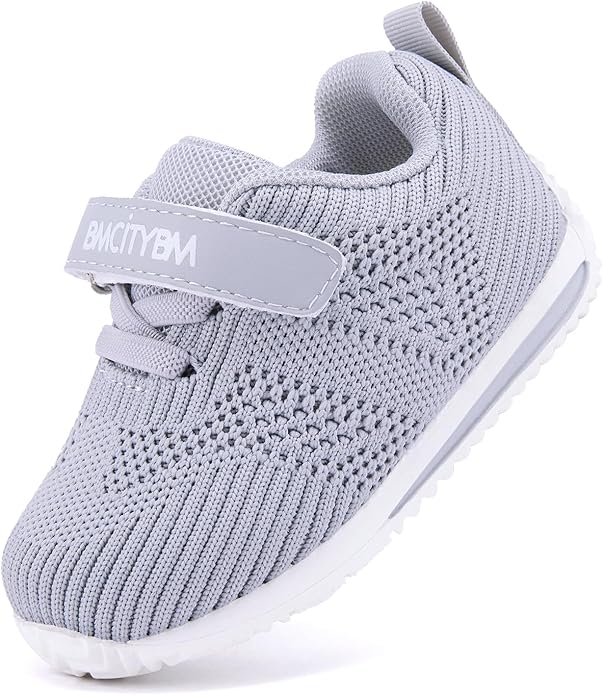 BMCiTYBM Baby Boy Girl Shoes Breathable Mesh Walking Shoes Lightweight Non-Slip by BMCiTYBM