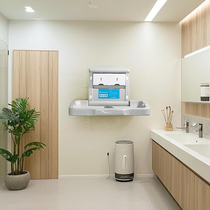 Fold-Down Baby Changing Diaper Station - Image 6