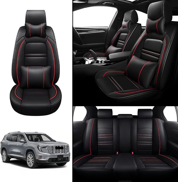 Car Seat Covers for gmc Acadia 2016-2025 | 5-Seats Seat Covers, Waterproof Seat - Image 2