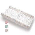 Organic Cotton Contoured Baby Changing Pad w/Waterproof Foam Mattress, Includes by Modera