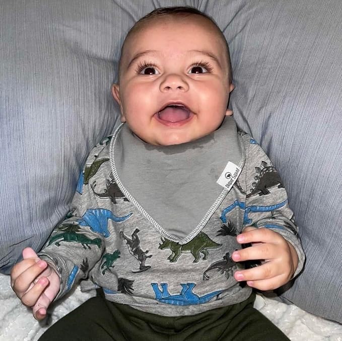 DiaperSquad's Baby Bibs for Drooling and Teething, Bibs for Boys, Baby Girl - Image 7