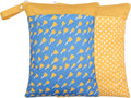 2 Pack Wet Dry Bags for Baby Cloth Diapers&Breast Pump Parts, Waterproof by Smarbore