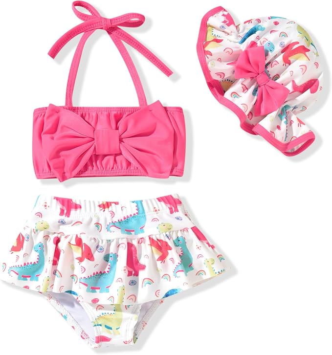 Aalizzwell Baby Girl 2-Piece Bikini Swimsuit by Aalizzwell