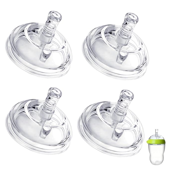 Sippy Straw Nipples for Comotomo Baby Bottles, Transition Straw Sippy Cup 100% by Unknown