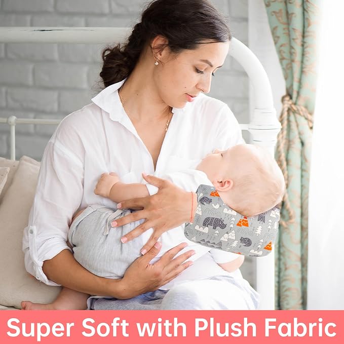 Cozy Cradle Pillow, Baby Feeding Arm Pillow, Soft Cotton Bottle Nursing Arm - Image 6