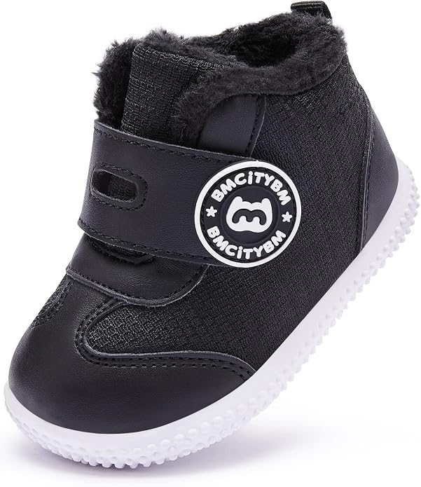 BMCiTYBM Baby Boy Girl Snow Boots Waterproof Winter Warm Booties Nonslip - Image 4