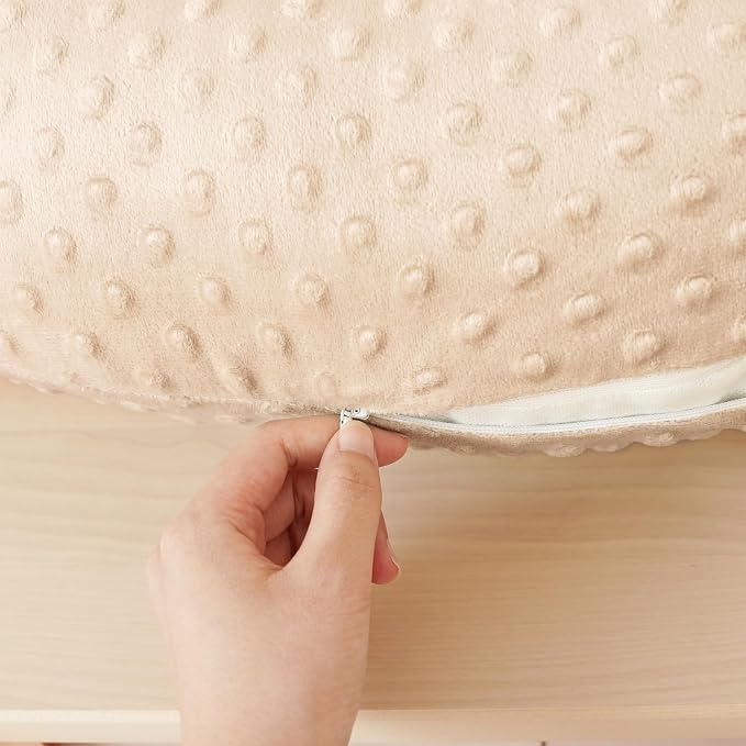 Konssy 2 Pack Nursing Pillow Covers, Soft and Comfortable Nursing Cover - Image 4