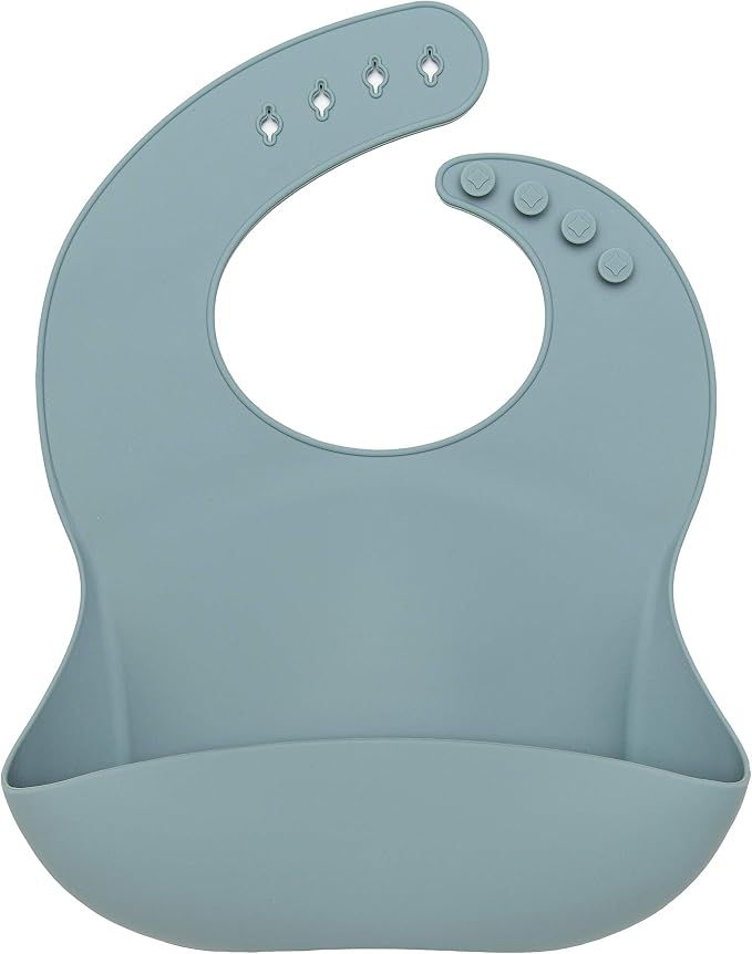 Loulou Lollipop Soft, Waterproof Silicone Feeding Bib by LoulouLollipop