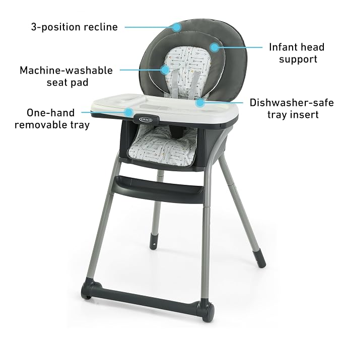 Graco® Table2Table LX 6-in-1 Highchair, Arrows - Image 6