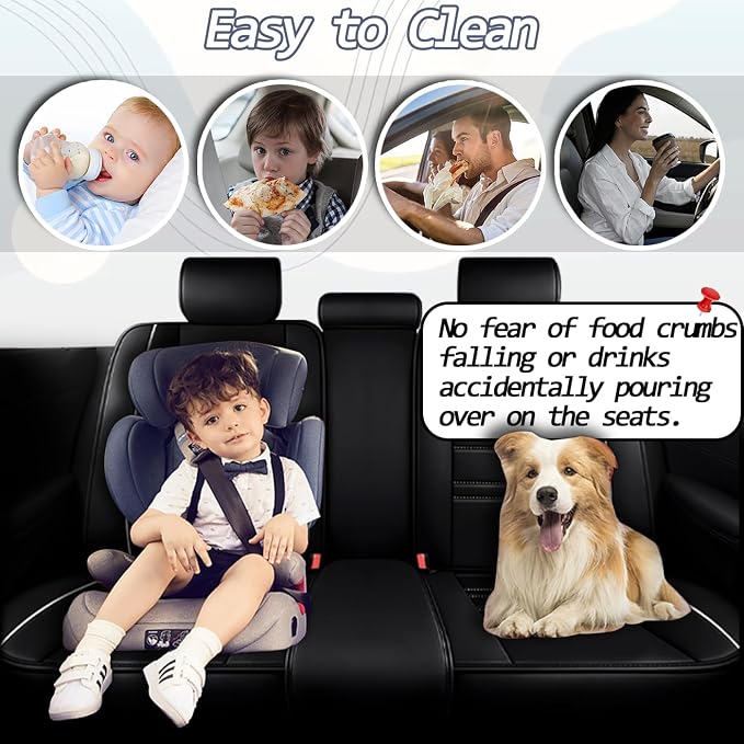 Seat Covers for Audi q7 2017-2025 | 5-Seats Leather Seat Covers - Image 7