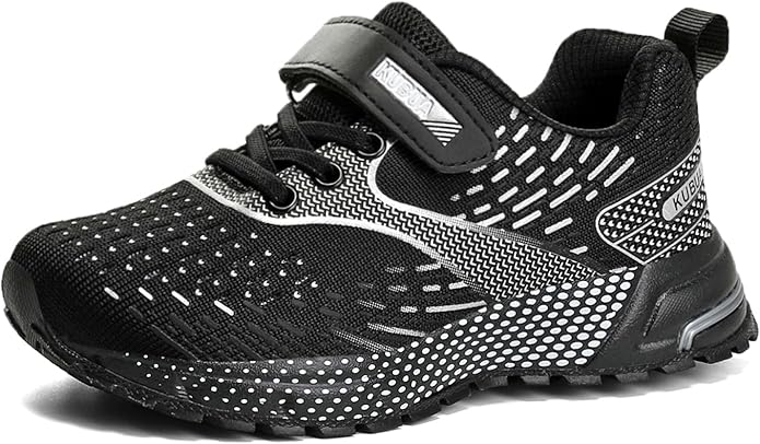 KUBUA Kids Sneakers for Boys Girls Running Tennis Shoes Lightweight Breathable by KUBUA