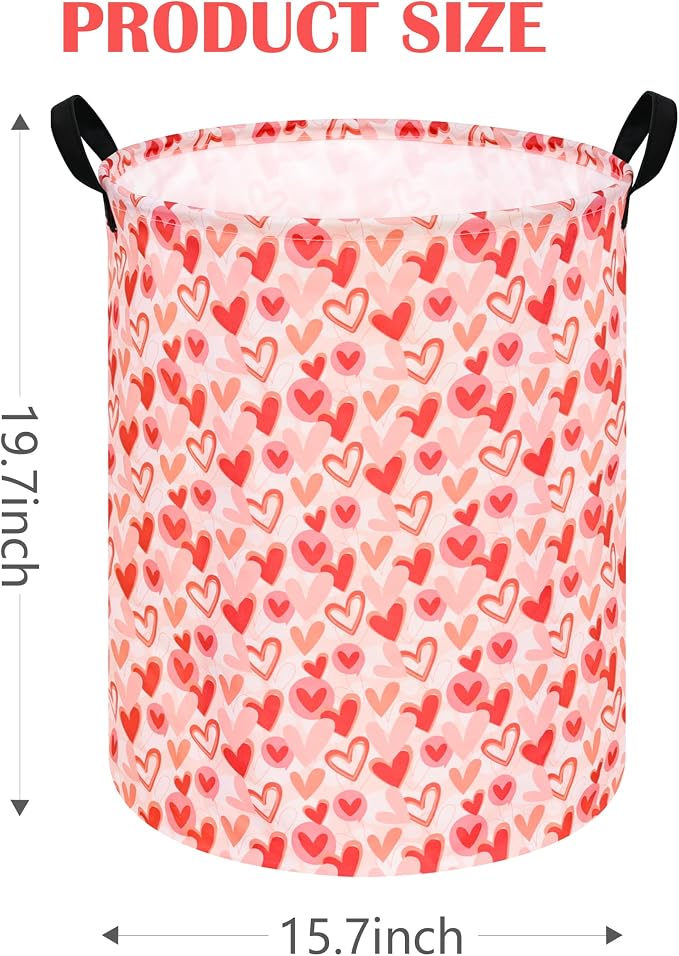 Round Laundry Hamper Storage Basket Laundry Organizer Hamper Storage Bins - Image 7