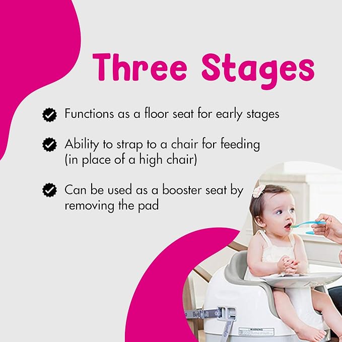 Bumbo 3-in-1 Multi-Seat for 6 to 36 Months, Travel Baby Feeding & Play Floor - Image 4