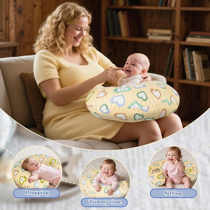 Nursing Pillow & Breastfeeding Pillow – Ergonomic C-Shape - Image 6