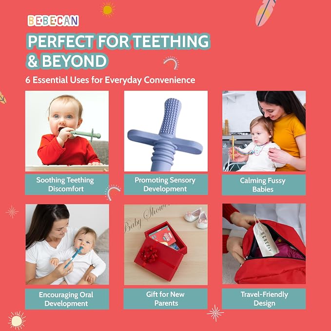 Shielded Teething Tubes – Baby Teething Relief 0-36 Months, Anti-Choking Design - Image 8