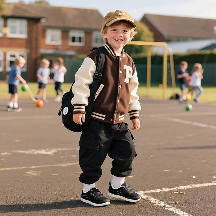 Toddler Wide Toe Box Barefoot Shoes Boys Girls Sneakers Kids Tennis Shoes - Image 9