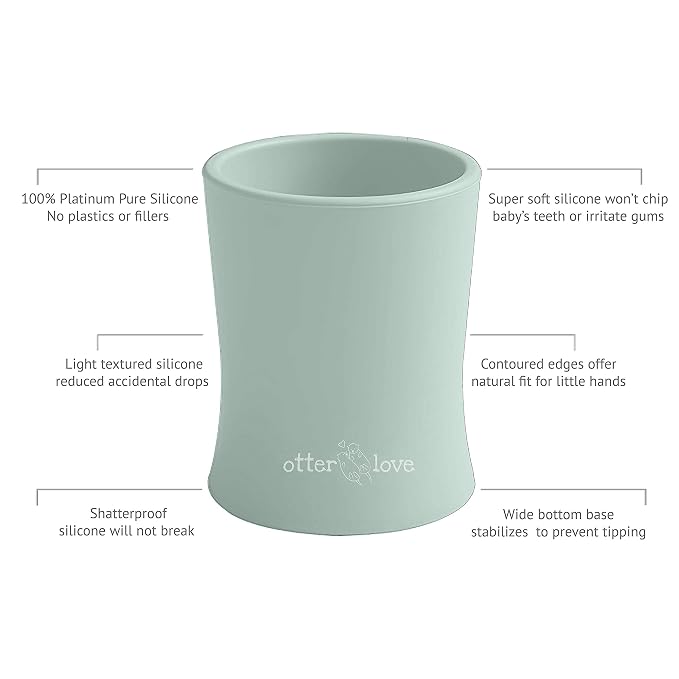 otterlove Silicone Baby & Toddler Training Cup - Image 7