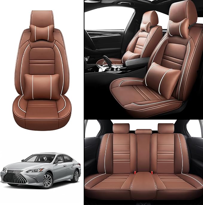 Car Seat Covers for Lexus Car es350 2007-2024 | 5-Seats Seat Covers, Waterproof - Image 2